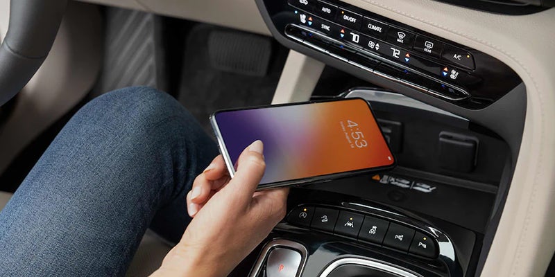 2022 Buick Envision wireless charger