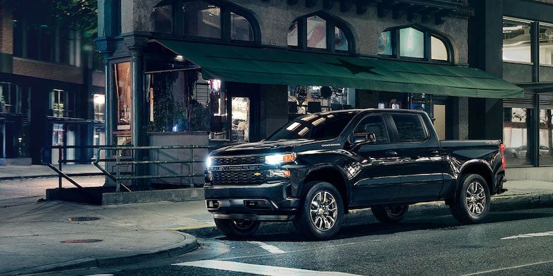 Black 2021 CHEVROLET SILVERADO 1500