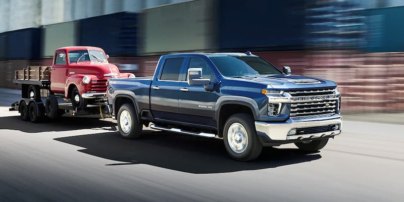 2022 Chevrolet Silverado-2500 towing vehicle