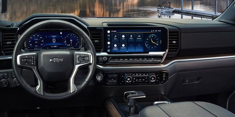 interior of 2024 Chevrolet Silverado-1500