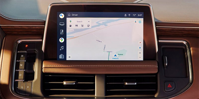 touchscreen of 2024 Chevrolet Suburban img