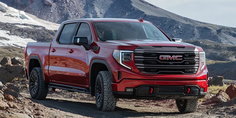 Red 2022 GMC Sierra-1500