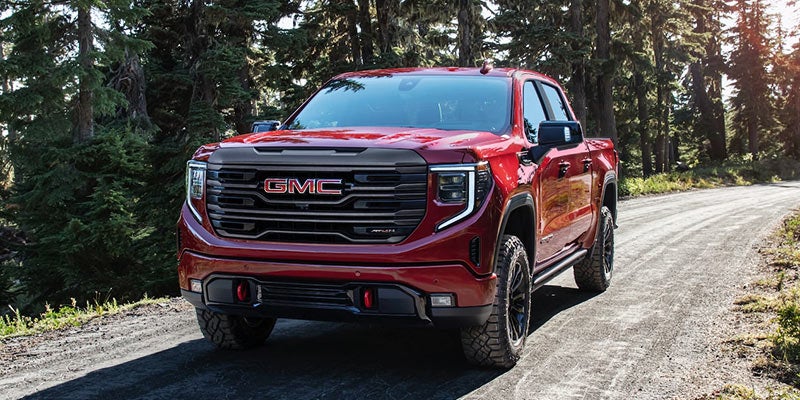 2022 GMC Sierra-1500 running on road