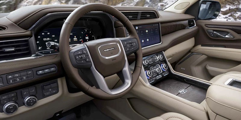 2022 GMC Yukon interior