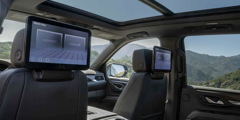 2022 GMC Yukon touchscreen