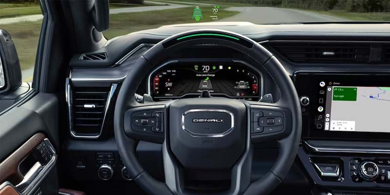 2023 GMC Sierra-1500 steering wheel