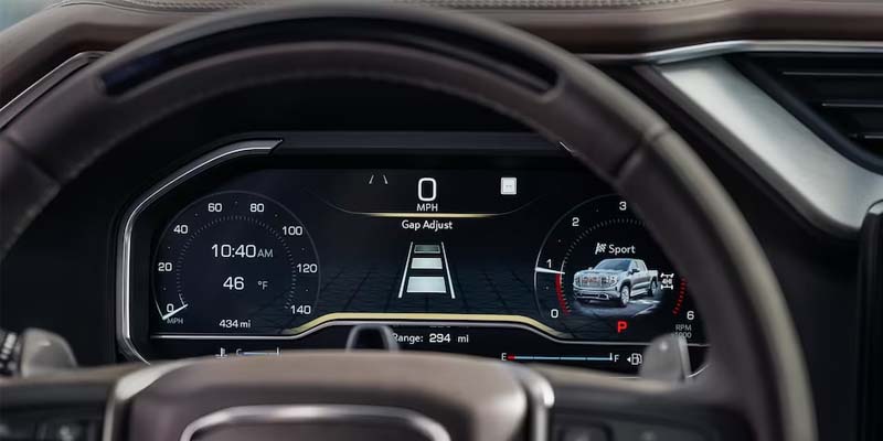 2023 GMC Sierra-1500 speedtometer