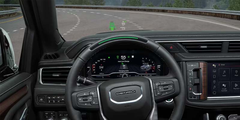 2023 GMC Yukon steering wheel