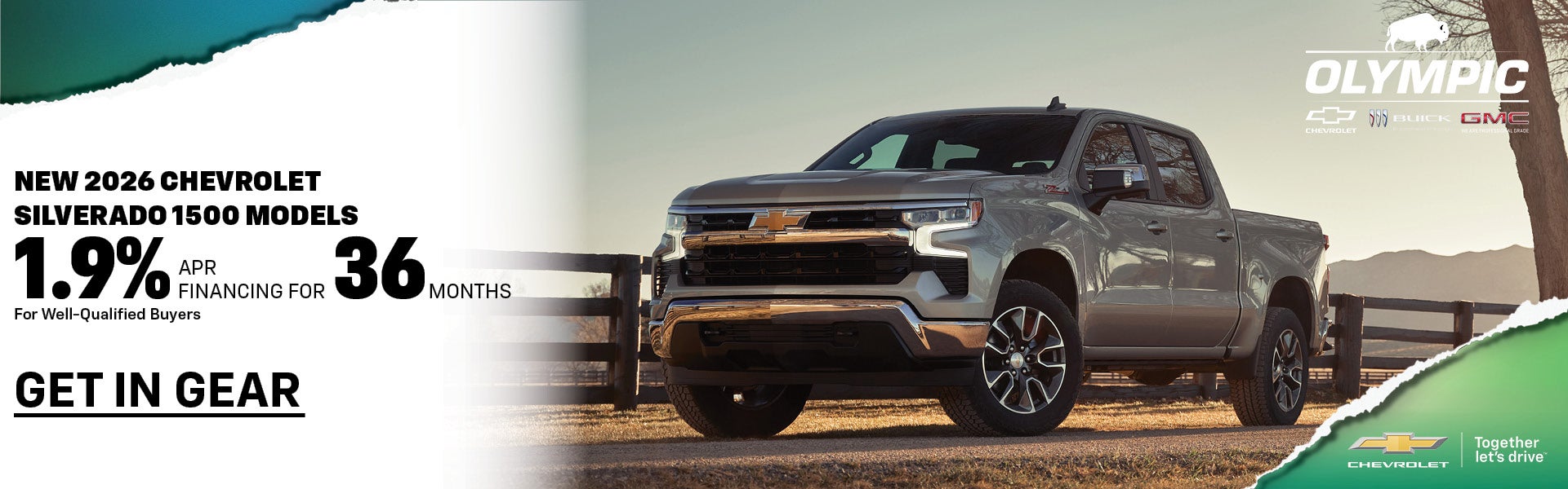 NEW 2026 CHEVROLET SILVERADO 1500 MODELS