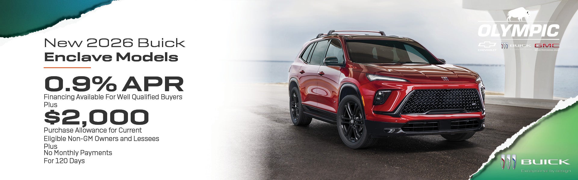 New 2026 Buick Enclave Models